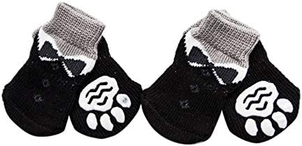 Honprad Dobavljači za pse u zatvorenim čarapama vučne mačke silikonske kućne potrepštine