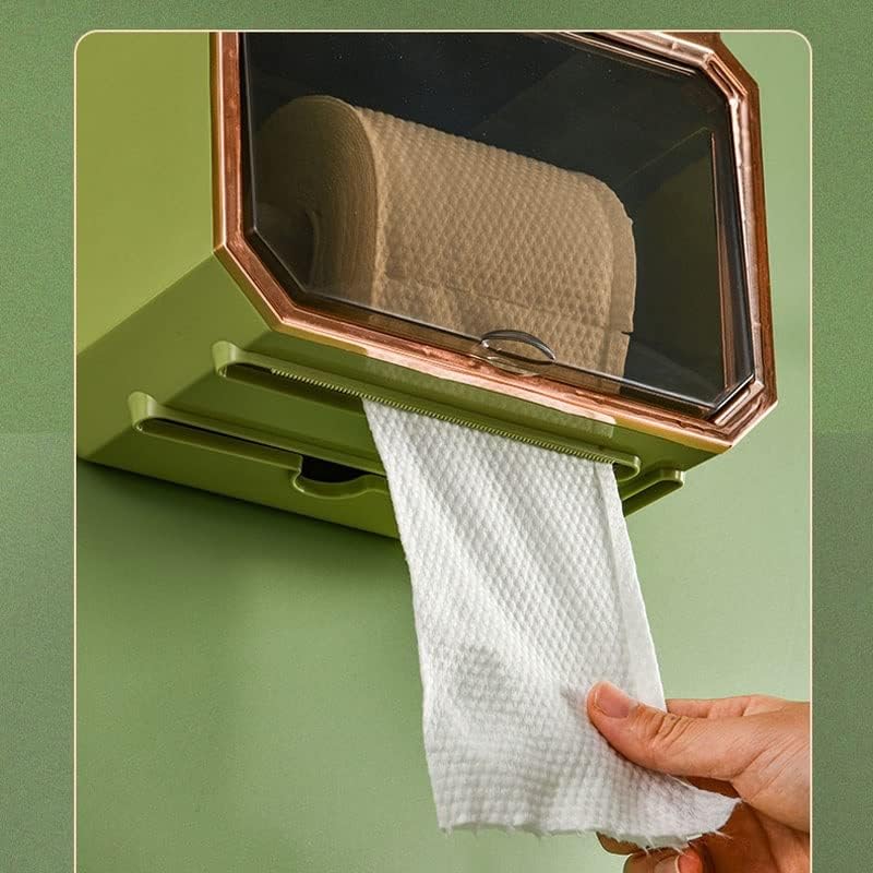 Miaohy toaletni papir Svjetlo Luksuzan popis za pohranu ručnika za pohranu multifunkcionalna zidna toaletna kutija za toalet