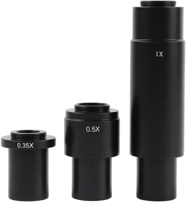 Komplet opreme za mikroskop za odrasle 0,35 X 0,5 X 1X zum sočiva C Adapter za montiranje objektiv za 10a 0,7
