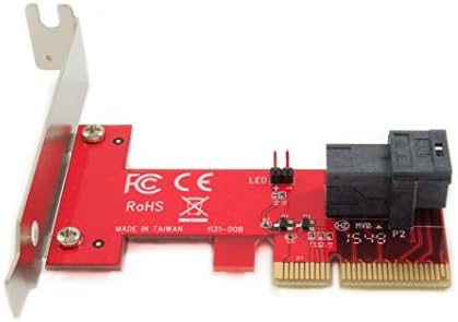 Ableconn PEXU2-131 PCI Express X4 adapter host sa SFF-8643 Mini-SAS HD 36PIN priključak za U.2 PCIE-NVME SSD