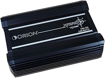 Orion XTR Pro 2300.1DX 2300 WS RMS MONOBLOCK CLASS-D 1 OHM pojačavač konkurencije za konkurenciju 1 kanal, 4-smjerni zaštitni krug, elektronski crossover mrežni udarci uključen