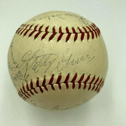 Ted Williams Rookie 1939 Boston Red Sox tim potpisao bejzbol Jimmie Foxx JSA COA - AUTOGREMENT BASEBALLS
