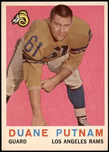 1959 Topps 67 Duane Putnam Los Angeles Rams Nm Rams Pacifik