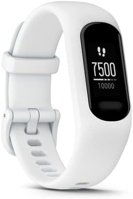 Garmin Vivosmart 5 Smart Fitness Tracker sa zaslonom osjetljivim na dodir, bijeli, mali / medijski