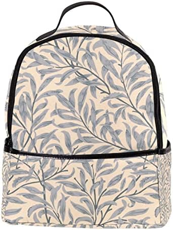 VBFOFBV ruksak za laptop, elegantan putni ruksak casual paketa za ramena za muškarce, vintage svjetlo Khaki sivi listovi