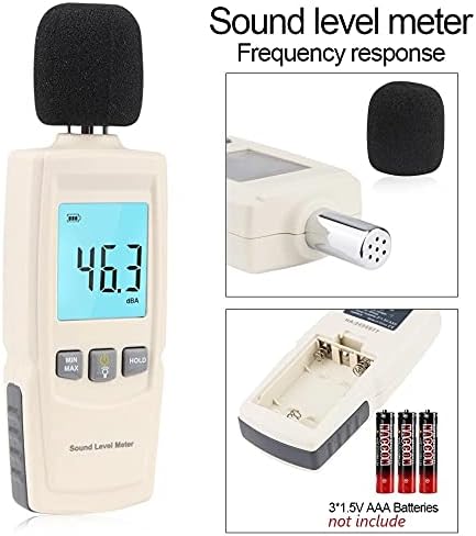BHVXW mjerni instrument za mjerenje buke DB 30 ~ 130db Mini audio zvučni mjerač metra decibela monitor dijagnostički-alat