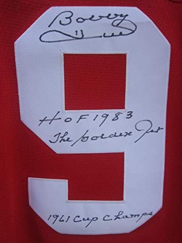 Bobby Hull potpisao je ccm Heroes of Hockey Blackhawks Jersey Beckett Bas natpisi