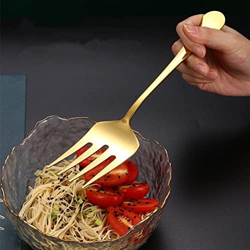 Chdhaltd kašika za serviranje od nerđajućeg čelika kašika za jelo supa kutlača cjedilo viljuška lopata za