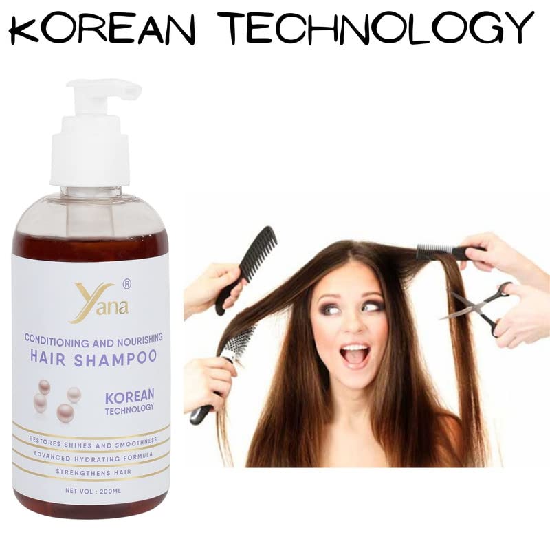 Yana šampon za kosu s korejskom tehnologijom biljni šampon za perut i prah za jesen