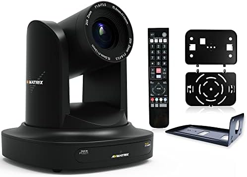 AVMATRIX PTZ kamera sa 20x optičkim zum, full HD Poe streaming kamera 3G-SDI HDMI 1080p 60FPS izlaza