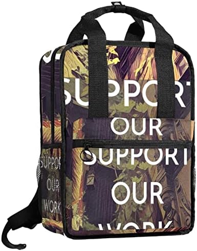 Turistički ruksak Tbouobt Lagan laptop Ležerni ruksak za žene Muškarci, Podrška za pismo