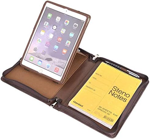 Izvršni kožni portfelj sa držačem Kickstand za iPad Air / Air 2, Brown