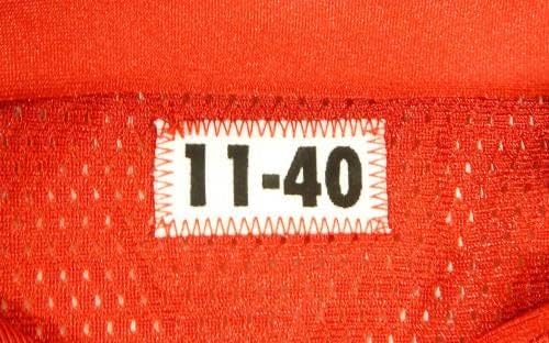 2011 San Francisco 49ers 5 Igra Izdana crvena dres 40 DP28495 - Neintred NFL igra rabljeni dresovi