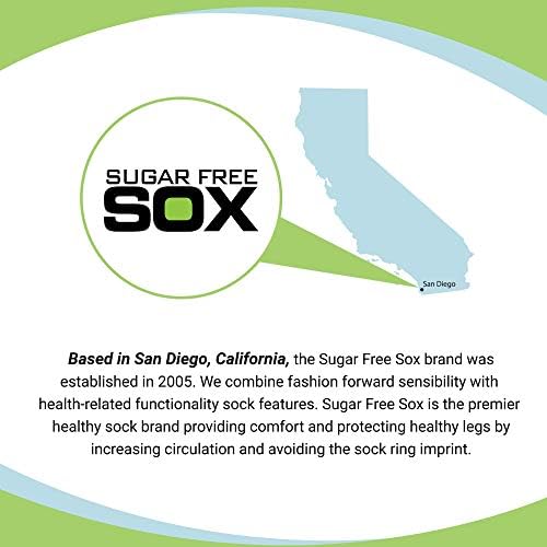 SOX bez šećera Sox Active Fit Cushioned gležnjeve dijabetičke čarape veličine 10-13