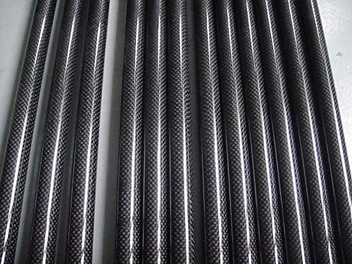 US WHABEST 1kom cijevi od karbonskih vlakana 3k visokog sjaja 8mm od x 4mm ID x 1000mm dužine / cijevi/cijevi/osovine
