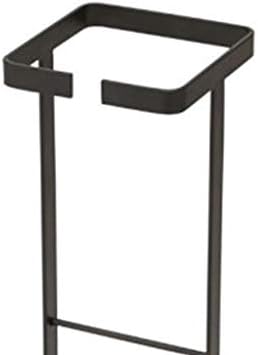 Zlmmy Modern Crni metalni krovni stalak za skladištenje za skladištenje sa kapljicom, za ulazna vrata