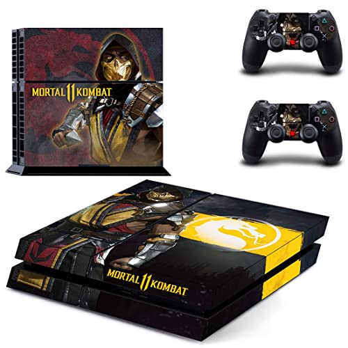 Za PS5 disk-igru Ninja Mortal Best War Kombat X PS4 ili PS5 skin naljepnica za PlayStation 4 ili 5 konzolu i kontrolere naljepnica Vinyl DUC-1682