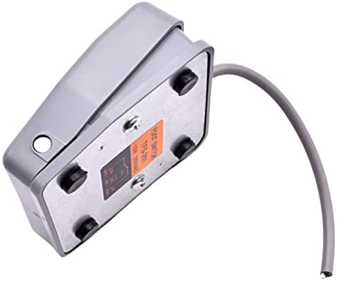 ZTHOME 1kom SPDT plastični električni prekidač za gazeći sloj vodootporna nožna Kontrolna pedala 220V AC 10A