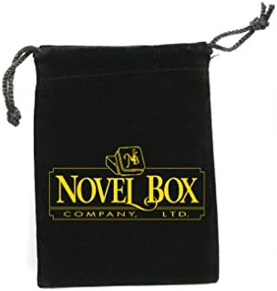 Kutija za nakit u romanu u crnu kožu + prilagođenu NB torbicu