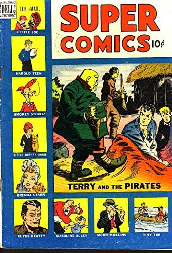 SUPER COMICS #121 BRENDA STARR EGIPATSKA KOLEKCIJA 1949 VG