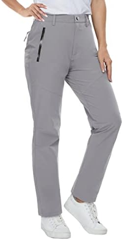 Ženske hlače Magcomsen Brze suho vodootporne vanjske pantalone pantalone džepove Lagane hlače