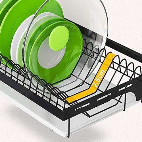 SJYDQ Odvod kuća - sudoper ili stalak za suđe na šalteru sa priborom za pribor, troslojni za odvod, praktičan