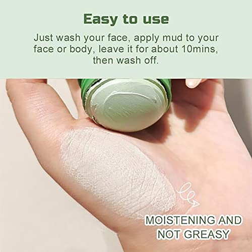 Meidian zeleni čaj maska štap-maska za lice štap sa ekstraktom zelenog čaja, Kaolin, Vitamin E za kontrolu ulja & amp; formula za posvjetljivanje hidratacije za tamne mrlje, fleka-sigurna za sve tipove kože-2-Pakovanje