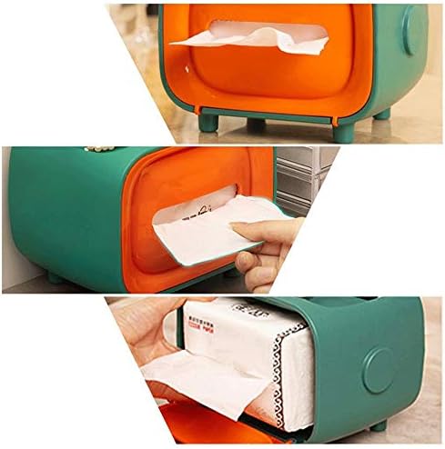 SFMZCM multifunkcionalno tkivo retro tkiva kontejner kreativnog tv-u obliku papirnati ručnik kutije za odlaganje ručnika