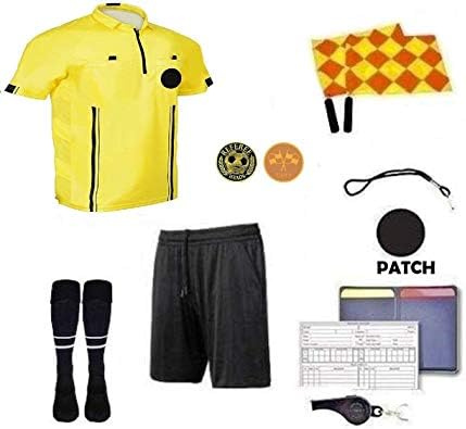1 Stop Soccer Premium suca 10 komada paket kit dres dres kratkih čarapa zastava Postavite zvižduk sudac novčanik i kartice Velcro