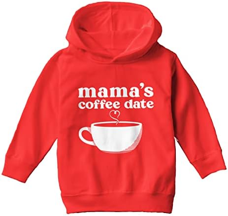 HAASE neograničena mama je datuma kafe - oznaka duž Latte Run Toddler / Omladinski flis Hoodie