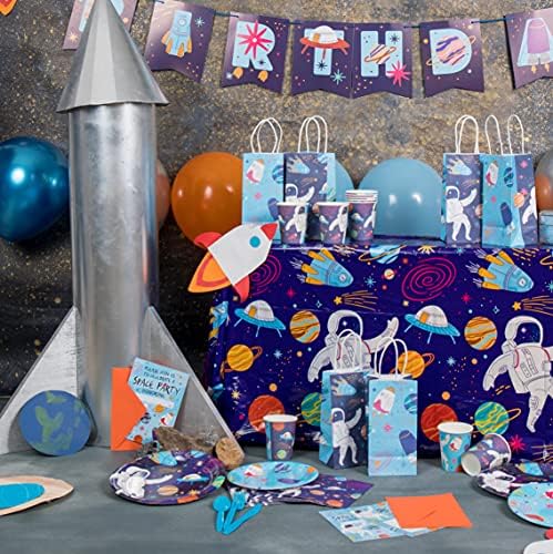 Joyful igračke prostori za rođendan Poziv sa kovertama pakiranje od 20 | Sretan rođendan poziva 5 x 7 kartice - idealno za svemirske eksplozije za zabavu i galaxy party zalihe