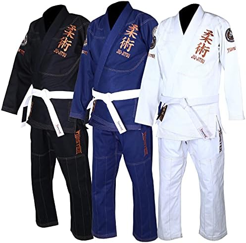 Brazilski Jiu Jitsu Gi / Kimono / Jiujitsu uniforma Jiu Jitsu Gi 450 gram Premium kvalitetna tkanina dolazi sa bijelim pojasevima i Gi torbom