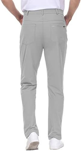 Rdruko muške rastezljive Golf pantalone lagan rad Casual pantalone sa džepovima