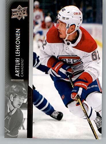 2021-22 Gornja paluba # 346 Artturi Lehkonen Montreal Canadiens Series 2 NHL hokejaška kartica