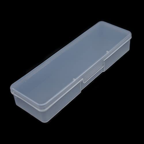 Kutija alata za manikir, prozirna kutija od 8 komada za alat za nokte, prozirna lična kutija za nokte za manikir, plastična kutija za alat za umjetnost noktiju kutija za skladištenje Organizator kutija za organizovanje