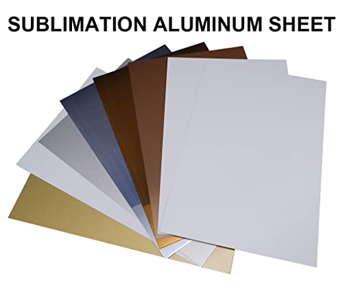 100kom Aluminijumski lim sublimacija Blanks Aluminijumska ploča od Lima Aluminijumske ploče za izradu debljine 0,45 mm