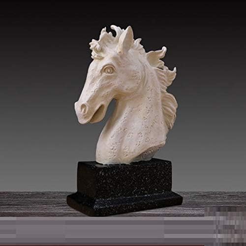 Statues FIGURINS Skulpture, kreativna ličnost Moderna kreativanterija Konjske glave Kipove životinje