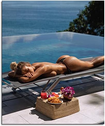 NOMASTYL Nata Lee Model platna štampa seksi bikini devojka sa velikim sisama i velikom zadnjicom