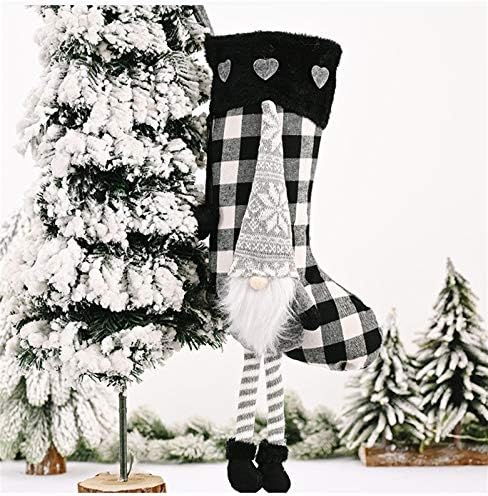 Yiisu # WJ5134 Božićni ukras Božićna čarapa Božićna drvca Privjesak više stilova