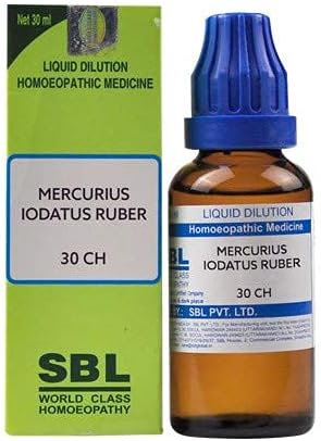 Sbl mercurius iodatus ruber razrjeđivanje 30 ch