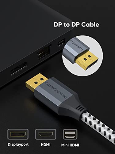 4K 60 @ Hz HDMI za DisplayPort adapter sa USB snagom snopom sa 8K DisplayPort kablom