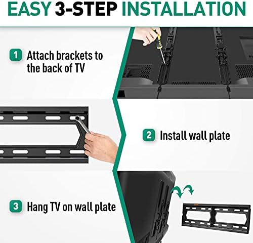 Nagibni TV zidni montirajte YD1002 za televizore od 37-70 inča, max vesa 600x400mm, 110 funti. i yd1007