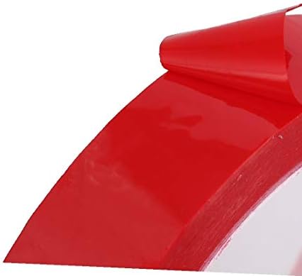 X-DREE 20mm x 66M alat za označavanje PVC električna izolacija Kat upozorenje slavina Crvena (20mm x 66M Herramienta de marcado PVC aislamiento eléctrico Piso Advertencia Grifo Rojo