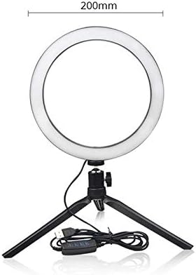 JJRY Desk lampica USB sučelje Zatamnjena LED stolna lampica LED Selfie lagana prstena Slaba za stol za šminku
