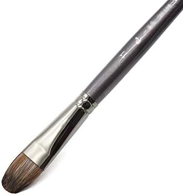 FLOYINM 6 kom / Set profesionalni alat četka za farbanje ulja za kosu četkica za crtanje Filbert olovka za akrilnu Umjetnost