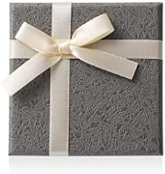 TJLSS lijepa Bowknot kvadratna kutija za nakit kartonsko Pakovanje poklon kutija plavo siva naušnica ogrlica