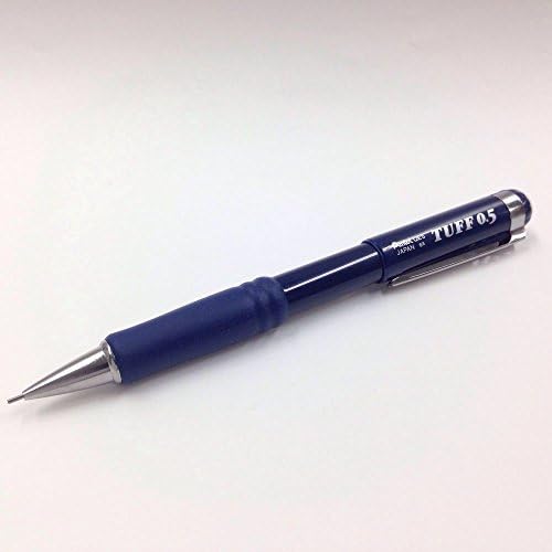 Pentel tvrd XQE5-C mehaničke olovke, tamno plava osovina, 0,5, 5 komada