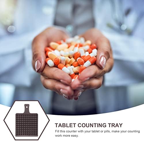 Uređaj Za Brojanje Pilula Lopatica Za Brojanje Pilula Posuda Za Brojanje 100 Pilula Plastične Tablete Perle Perle Posuda Za Brojanje Pilule Holding Plate Posuda Za Brojanje Kapsula Organizator Držača Vitamina