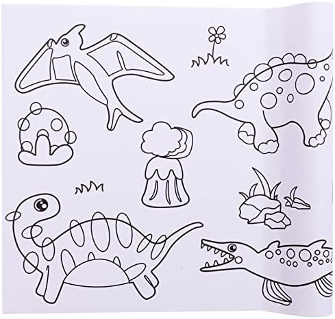 Kolabica za zidove Dječja dječja djeca crtajući papir kolut za djecu crtanje kolut životinja