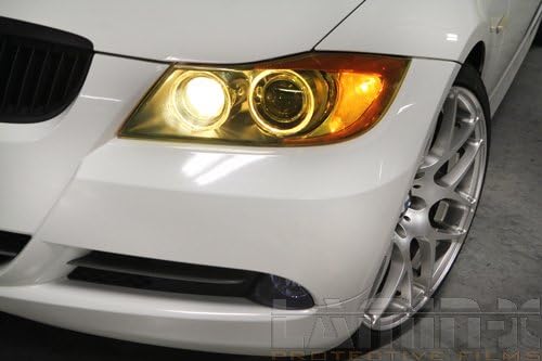 Lamin-x prilagođeni Žuti poklopci farova za Acura RSX